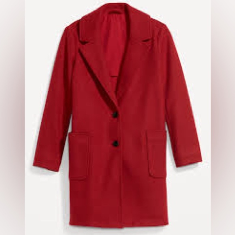 Old Navy Women's Red Coat
